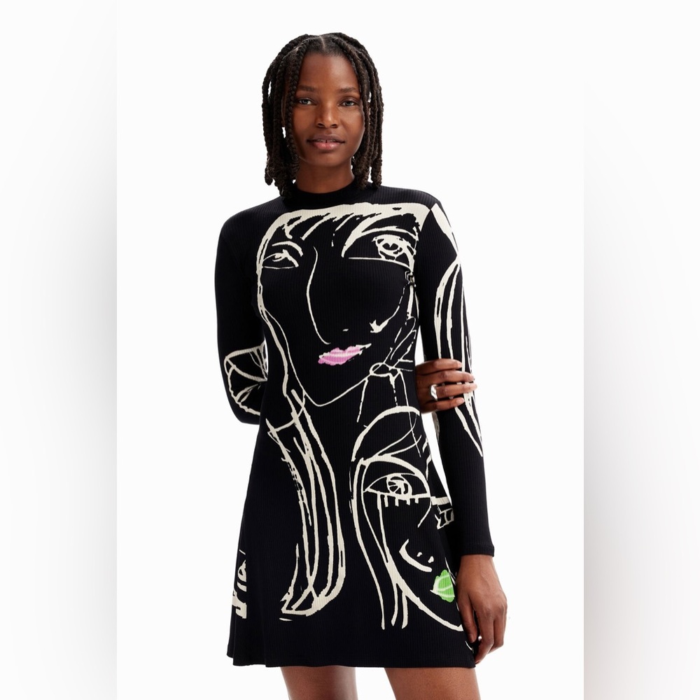 🔥NWT Desigual Skater Dress